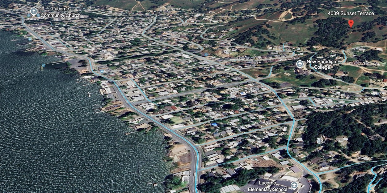 Discover nearly half an acre (.49 acres) of raw potential nestled in the charming lakeside town of Lucerne, California. Perfectly positioned just a short walk to the sparkling shoreline of Clear Lake, this prime parcel offers the ideal canvas for your dream home, vacation retreat, or investment opportunity. Located in a peaceful residential neighborhood, this buildable lot combines the serenity of nature with unbeatable convenience. You’ll be steps away from Lucerne Harbor Park, where you can launch a kayak, fish, or simply enjoy breathtaking lakefront sunsets. Local Highlights Within Walking Distance include Lucerne Castle (Lake County Visitor Center) – A unique, historic landmark just up the road, Foster’s Freeze – A local favorite for classic burgers and soft-serve, Lucerne Alpine Senior Center, community library, and local shops – All nearby for small-town charm and convenience. With easy access to Highway 20 and situated in one of Clear Lake’s most scenic communities, this lot is brimming with potential. Whether you're looking to build now or hold as an investment, this location offers both tranquility and accessibility. Don’t miss your chance to own a slice of Lucerne’s lakeside lifestyle. Buyer to verify utility access and building requirements with Lake County.