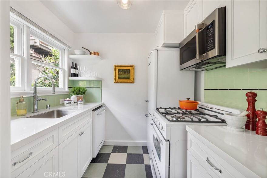 Charming and beautifully remodeled one-bedroom apartment in North Laguna, just blocks from the beach. Located in a quiet and highly desirable neighborhood near Heisler Park, local cafes, art galleries, and downtown Laguna Beach.



Inside, vaulted wood-beamed ceilings, abundant natural light, and thoughtful finishes create a warm and inviting space. The updated kitchen features all-new appliances, including a full-size fridge, gas stove, dishwasher, and microwave. A cozy dining area connects seamlessly to the living room for easy everyday living.



The bathroom is fresh and bright with a pedestal sink and step-in shower. A wall heater is available for cooler days. Enjoy an outdoor patio area with space to relax or enjoy a morning coffee.



Community laundry on-site. Street parking. Sewer and trash included. Offered furnished at $4,000/month or unfurnished at $3,600/month.