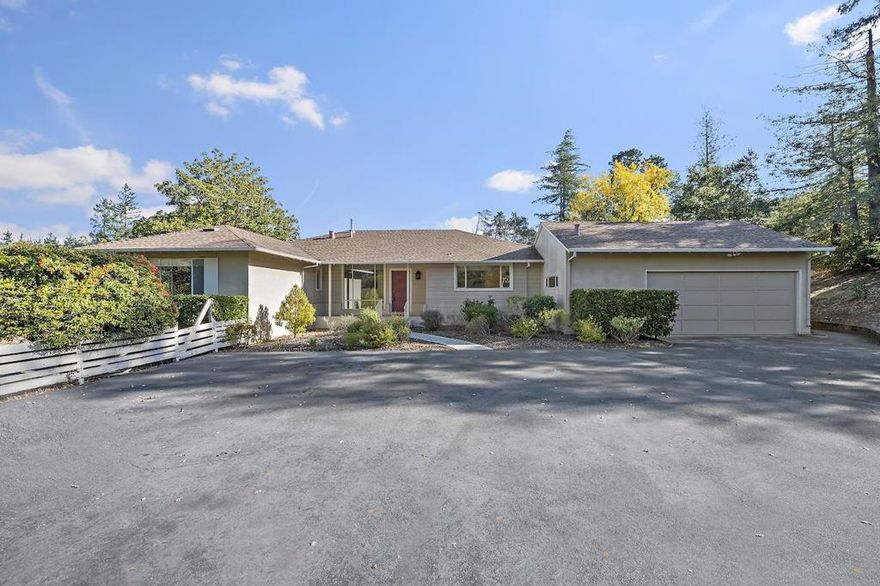 This remodeled  2-bedroom, 2 bath home is situated on .9384 acres.