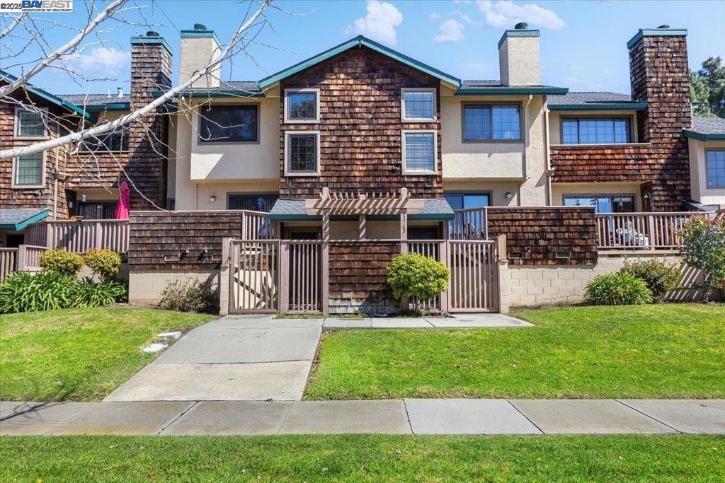 Welcome to this stunning townhome located in the beautiful Mayfair Park community. A quiet and quaint community offering amenities like a resort-style swimming pool, hot tub and guest parking. Walk into a spacious living and dining room which includes a cozy fireplace and a private patio off the living space. A remodeled kitchen includes a center island, rich Shaker cabinets, stainless steel appliances and a large bay window overlooking the common areas. Conveniently offering an inside laundry area off the kitchen. Two spacious bedrooms and updated bathrooms. The large master suite includes a walk-in closet and newly remodeled bathroom. An attached, oversized two-car garage includes a huge storage area. Additional upgrades include A/C, new laminate flooring throughout, new interior paint, recessed lights, remodeled bathrooms and more! A charming neighborhood conveniently located near top ranked Fremont schools and minutes from I-880/680, BART, Pacific Commons and more!