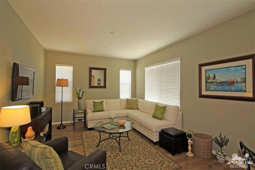 This beautifully appointed two-story detached home is being offered UNFURNISHED for long-term lease at just $1,850/month. Perfect for the executive or traveling professional who wants the privacy of a detached home yet the security, low maintenance and active lifestyle of a gated community that offers amenities (clubhouse, fitness center, pools & spas, park and playground). Lease amount includes trash and HOA dues paid by owner. Small dog acceptable, upon owner's approval and with an additional deposit. Call for an appointment to view this extraordinary home.