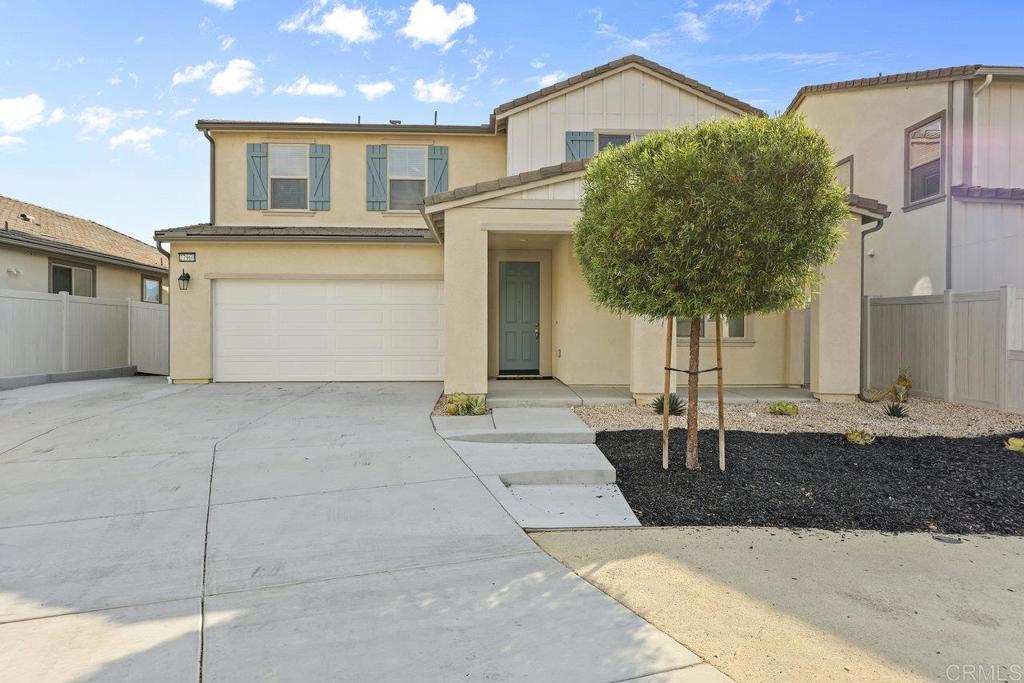 Welcome to the Park Circle community in Valley Center! 27960 Moosa Creek Way is a gorgeous home built in 2022, complete with over $100,000.00 interior upgrades, paid Solar panels, and no direct neighbors in the back. This immaculate 5-bedroom, 3.5-bath home features a casita downstairs at the entrance, which includes a full bath, living area, and bedroom. The open-concept layout is ideal for entertaining, featuring a modern kitchen that seamlessly flows into the dining and living areas. Upstairs, you'll find 4 bedrooms, including the Primary bedroom and 2 full bathrooms, plus a spacious loft area. Enjoy community recreation complete with two resort-style pools and spas, a fitness and recreation center, Bocce Ball and Pickle Ball courts, and miles of walking trails.