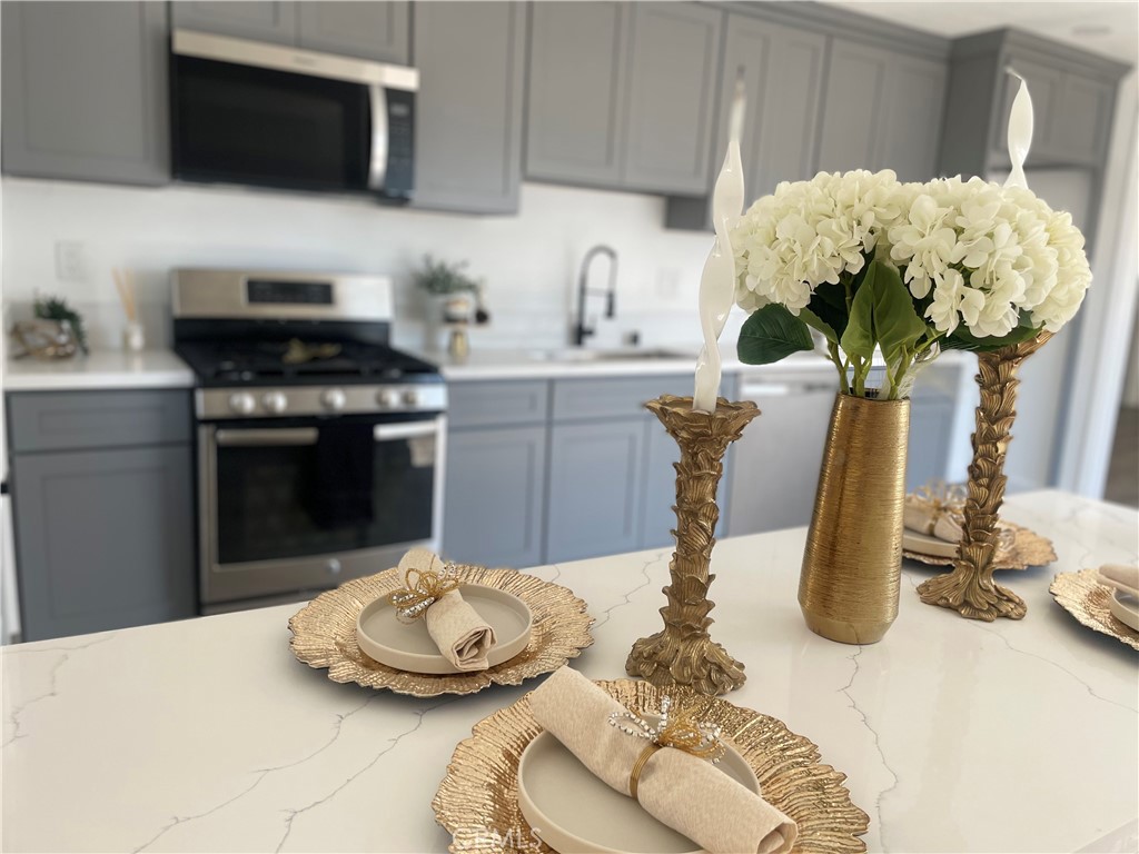 Welcome to this beautifully updated Highland home, originally built in 1955, offering the perfect blend of classic charm and modern convenience. With 3 spacious bedrooms, 2 bathrooms, and a versatile bonus room, this property is designed to meet your lifestyle needs whether you're looking for extra space for a home office, gym, game room, or even TV room.
Step onto the inviting front porch, perfect for relaxing or hosting gatherings, and enjoy the expansive backyard ideal for outdoor entertaining, pets, or future projects like a swimming pool, workshop, or even an ADU. The long gated driveway provides ample off-street parking.
Inside, you'll find a large living room featuring brand-new vinyl flooring, and a spacious kitchen with a dedicated dining area at the heart of the homeperfect for family meals and entertaining. The enclosed bonus room with French doors opens to the backyard and can serve as a 4th bedroom or bonus space, tailored to your needs.
Recent upgrades include: New interior & exterior paint, New flooring throughout, New fixtures & finishes, New HVAC system, New Water Heater
Updated plumbing and electrical panel. New Quartz countertops, kitchen stainless steel appliances, and sink. Renovated bathrooms
The garage has been converted to an additional room, providing even more flexibility. The back and side yards are a blank canvas ready for your personal landscaping vision and offer breathtaking mountain views.
Located in a well-established neighborhood that radiates pride of ownership, close to the Historical Old Town, this home is close to top-rated schools, shopping centers, and freeway access making your daily commute and errands a breeze.