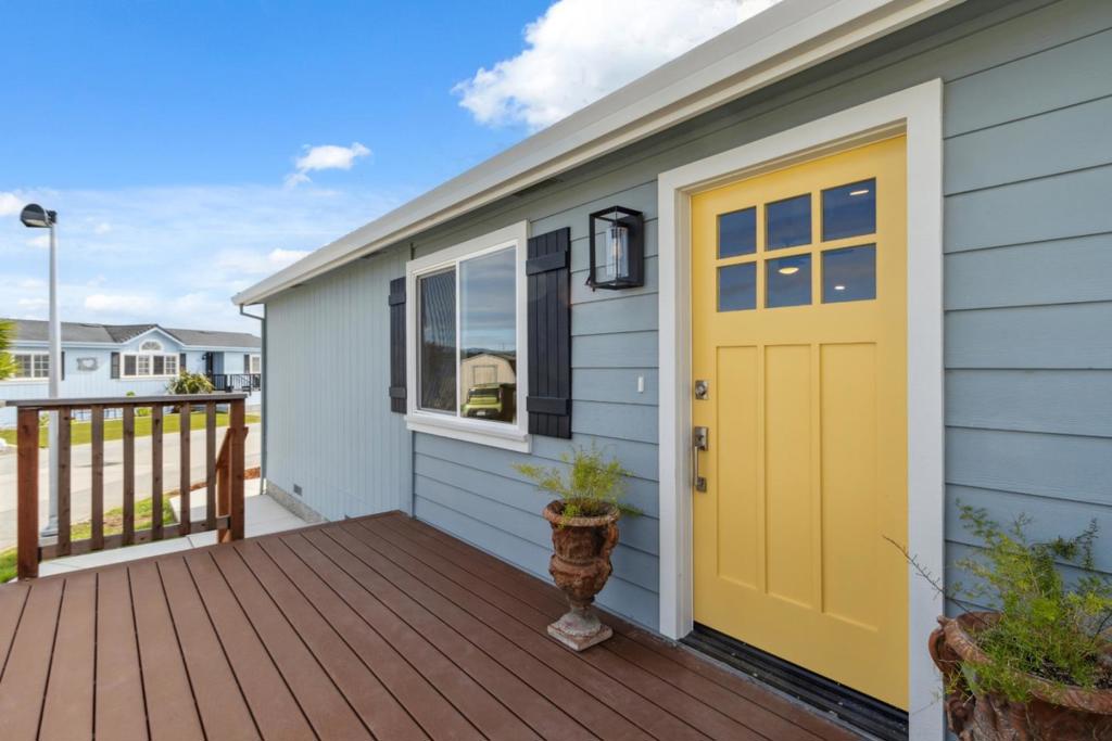 Countryside Comfort Meets Modern Living in Moss Landing Nestled in a welcoming all-age community with a friendly, seasoned vibe, this 1992 home has been completely reimagined for lasting comfortnot just a quick flip. The parks owner himself oversaw the rebuild, using quality craftsmanship and durable upgrades to stand the test of time. Inside, youll find brand-new plumbing, updated electrical, a water and vapor barrier, and a solid concrete perimeter foundation. Every appliance is included, and the roof is only two years old, ensuring low-maintenance living for years to come. With plenty of parkingand space to add a one-car garage or carportyoull have both convenience and flexibility. The location offers a peaceful, rural feel where you can sip coffee while watching Longhorn cattle graze, yet youre only 10 minutes from the Prunedale Shopping Center and everyday essentials. This is the perfect retreat for those who value a slower pace, neighborly chats, and the charm of the countrysidewithout sacrificing modern comfort.