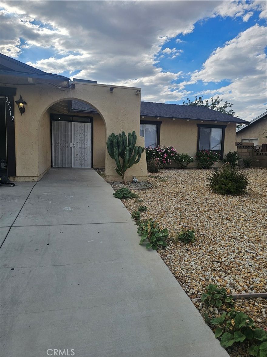 NICE REMODELED HOUSE WITH GARAGE !!!! 4 bedrooms plus 1  bonus room that can be use as an office or extra room. Very bright-spacious Kitchen with an Open Dining area. Large Living room with a chimney ready for Christmas Holidays!!! One spacious-full bathroom with its tub and one huge-bathroom with shower  in the very-well-size-master bedroom. Laundry-Hook ups  in garage. New  strapped-water heater. Nice private-back-yard for a gathering together. Two-attached-car-garage . Close to all type of business !