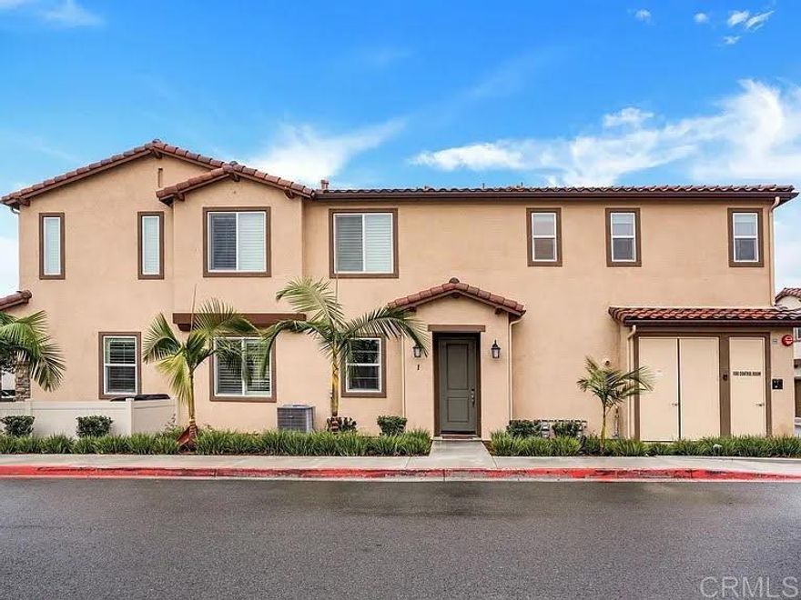 Just listed... a beautifully upgraded two-story, two-bedroom home located in Parc Place within the Montecito community of Otay Ranch.  This corner unit features an attached one-car garage plus an additional assigned parking space.  Each bedroom includes its own private bath and new carpeting.  Highlights include a spacious living room, modern kitchen with granite countertops and stainless- steel appliances, balcony, and window coverings. Conveniently situated within walking distance to the elementary school and just minutes from shopping, dining and public transportation.    Waiting for the new owner/s and a quick escrow!