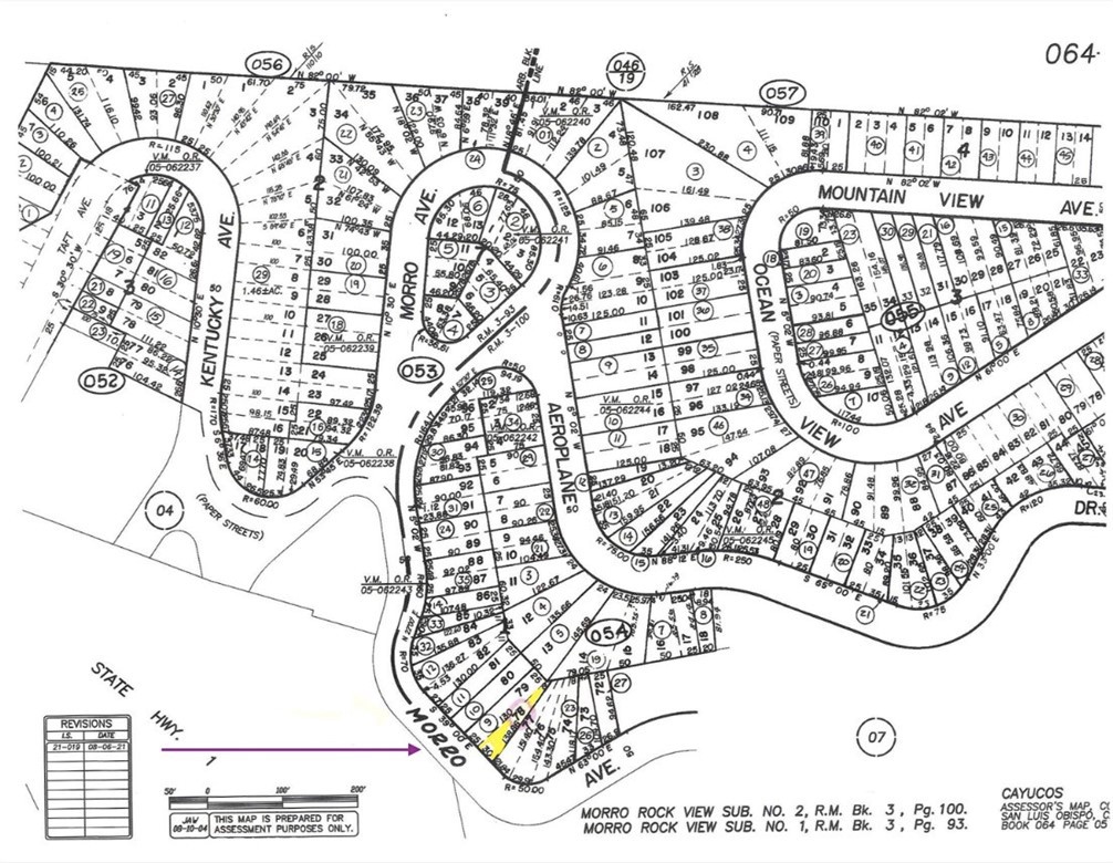 As is the case with most paper lots, it is currently not possible to build on this property. However, with its proximity to downtown Cayucos and Cayucos Beach, this property is in a prime location if that should ever change. And with views in every direction it's easy to dream up a myriad of possibilities of central coast living.
Link - County’s FAQ sheet related to these paper lots: "https://www.slocounty.ca.gov/departments/planning-building/forms-documents/communities-villages-forms-and-documents/cayucos-planning-documents/cayucos-hillside-faq-march-2021"
County Planning Division regarding your interest in the “Paper Lots” located in Cayucos. Many of these properties have a Rural Lands (RL) land use designation and combining designations including: Coastal Zone and GSA Geologic Hazard Area (due to the steep slope over 30% and high potential for landslide).
Customer would like to know if this land can be built on.
There are a number of factors which determine whether a property is “buildable” including but not limited to whether or not the lot is considered legal, minimum lot size to develop, whether there are utilities (water, sewer, electricity) as well as access (road slope and design- which may involve Cal Fire, Public Works and Building) as well as lot conditions (lot size, etc.) and environmental factors. Please be advised that there are no roads serving these lots or services.
These are not considered legal lots since they were created from a map pre-1929. Also, in Rural Lands, the minimum lot size to develop is 1 acre and the lot must be served by a well and septic which is also not present.
A number of these lots have been acquired by the Cayucos Land Conservancy due to the known development constraints with accessing and building on these lots. You may want to consult with the land conservancy as well. https://www.cayucoslandconservancy.org