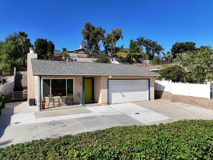 Welcome To This Beautifully Refreshed 3-Bedroom, 2-Bath Home Offering Quality Upgrades And Inviting Atmosphere Throughout. Perfect For First-Time Buyers Or Those Looking To Downsize, This Property Combines Thoughtful Improvements With Canyon Views. New Windows And Sliding Glass Doors Fill The Home With Natural Light. Recent Updates Include New Roof, New Heating/Air System, And Lifetime Ceramic Exterior Paint... All Designed For Lasting Performance And Efficiency. Primary Suite Features A New Walk-In Shower With Modern Finishes. Step Outside To The Expansive Covered Deck, The Perfect Place To Relax Or Gather With Friends And Family. Fenced Backyard Ideal For Gardening, Play, Or Pets. Conveniently Located Just Minutes From Shopping, Restaurants, And Freeway Access, This Move-In-Ready Home is Ready for YOU