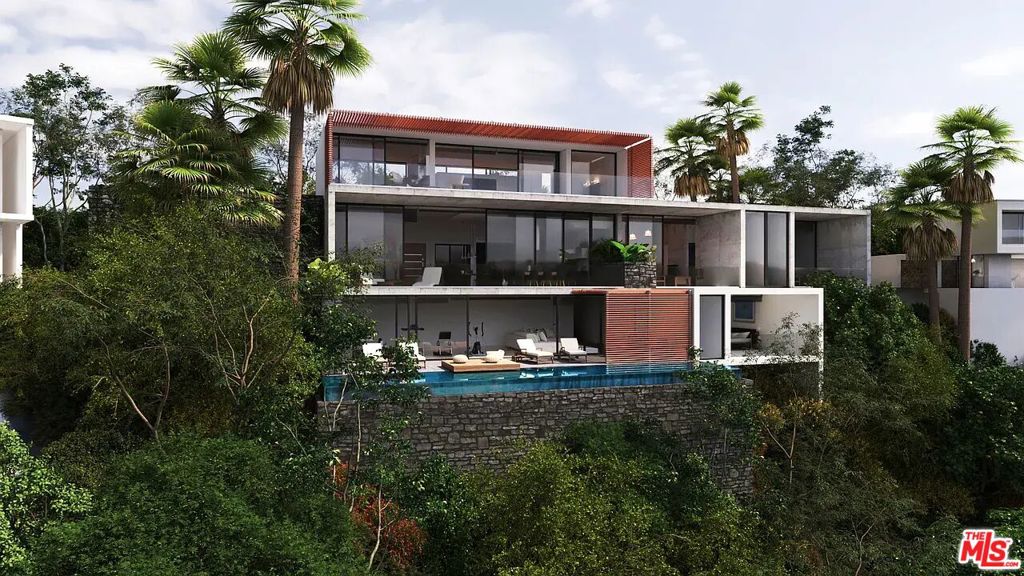 Project Scope, CURRENTLY NOT BUT CAN BE DELIVERED RTI. An extraordinary opportunity awaits to design and build in one of the most prestigious streets in Bel Air on esteemed Stradella Road. This prime hilltop parcel offers breathtaking views over Stone Canyon. The fortunate new owner will have the rare privilege of transforming this exceptional piece of land into their dream estate. The property spans approximately 20,000sqft, featuring a generous 3,500 square feet of FLAT land.The client may begin by developing architectural and site plans for a residence ranging from approximately 7,500 to 9,500 square feet. The design should include accommodations for 4-5 parking spaces, a swimming pool, jacuzzi, and sauna, tailored to the specifications of a high-end luxury home. Planning and Permitting Phase:* The client is responsible for covering the full cost of plans and permits if they choose to do so. * This includes an estimated $75,000 for architectural, structural, MEP, and related planning services, according to their desires. * A city permit fee of approximately $40,000 will be paid directly by the client to the municipality.* Additional pre-construction requirements such as a structural engineer report, land survey, soil testing, and more can also be arranged as part of the planning phase.