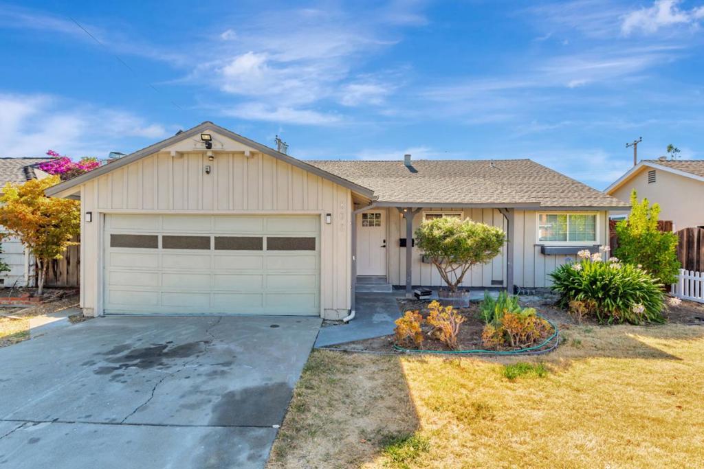 Discover comfort, style, and convenience in this charming 3-bedroom, 2-bathroom residence, nestled in a vibrant San Jose neighborhood, located in the highly regarded Campbell Union School District. This thoughtfully updated home offers a modern lifestyle with tasteful finishes and smart features throughout. Step into the open-concept living space, where a cozy fireplace enhances the ambiance of the combined dining and living areasperfect for relaxing evenings or entertaining guests. The updated kitchen is a true highlight, featuring sleek Quartz countertops, stainless steel appliances, a modern hood, and a convenient mini bartailor-made for your culinary adventures. Enjoy year-round comfort with central air conditioning and central forced air-gas heating. Durable laminate flooring flows throughout the home, combining style with easy maintenance. A bay window brings in natural light while adding architectural charm. This is more than a houseits a place to create lasting memories. Dont miss your chance to call this beautiful San Jose property your home!