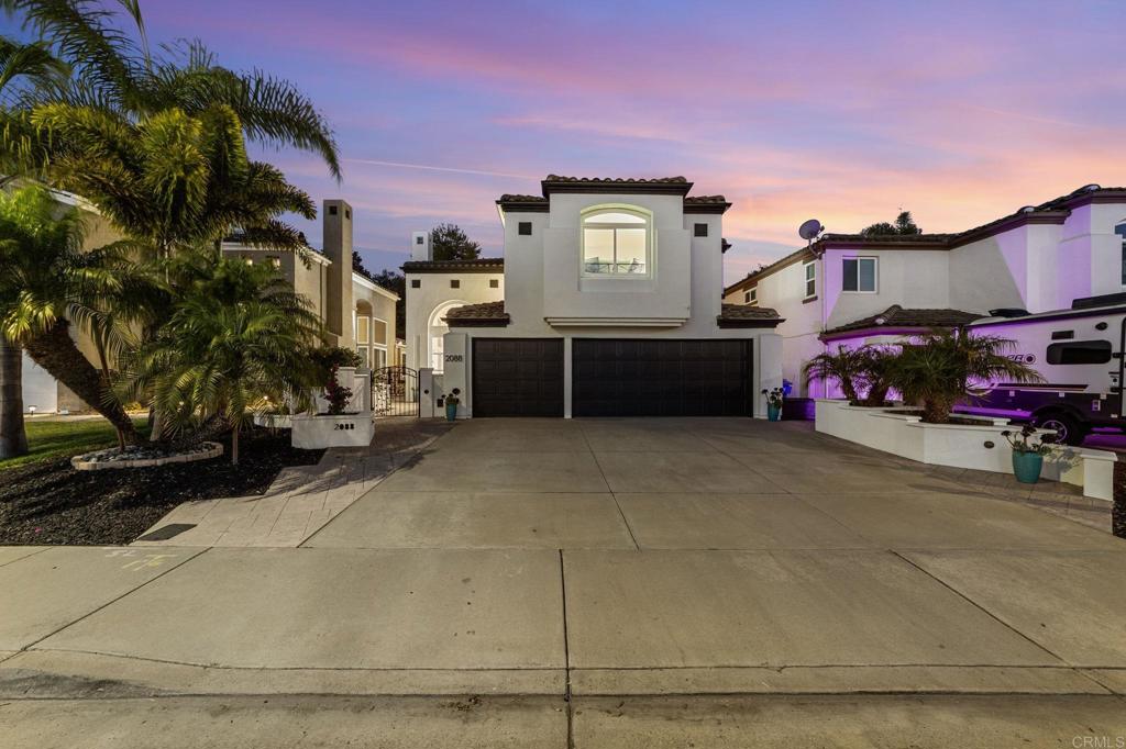 Just Listed – Rare Shadowridge Opportunity! Welcome to 2088 Ridgeline Ave – a beautifully updated 4-bedroom, 3.5-bath dream home with a 3-car garage, tucked into the heart of South Vista’s desirable Shadowridge area. Best of all—No HOA or Mello Roos! This light-filled beauty features cathedral ceilings, an open flowing floor plan, and dual fireplaces—one in the formal living room and another in the spacious family room. The chef’s kitchen shines with upgraded countertops, a generous pantry, brand-new stainless steel appliances, and stunning counter-to-ceiling garden windows that flood the space with natural light. Upstairs, the oversized primary suite is a true retreat, offering a walk-in closet, dual sinks, a sit-down vanity, and a separate tub and shower finished in elegant Travertine tile. Three additional bedrooms provide generous closet space, while upgraded baths, tile flooring, and plush carpet upstairs add comfort and style. A full-size downstairs laundry room and 220V charging capability in the garage add everyday convenience. Step outside to your private backyard oasis, complete with an oversized patio, gazebo, and landscaped hillside—perfect for entertaining or simply relaxing. Location Highlights: • Across from Vista Community Park & trails • Minutes to Carlsbad beaches, Shadowridge Golf Club, Vista Village, and The Carlsbad Outlet Mall • Close to the world-famous Flower Fields • Easy freeway access—just 8 miles to the beach This rare find combines everyday convenience with timeless charm.