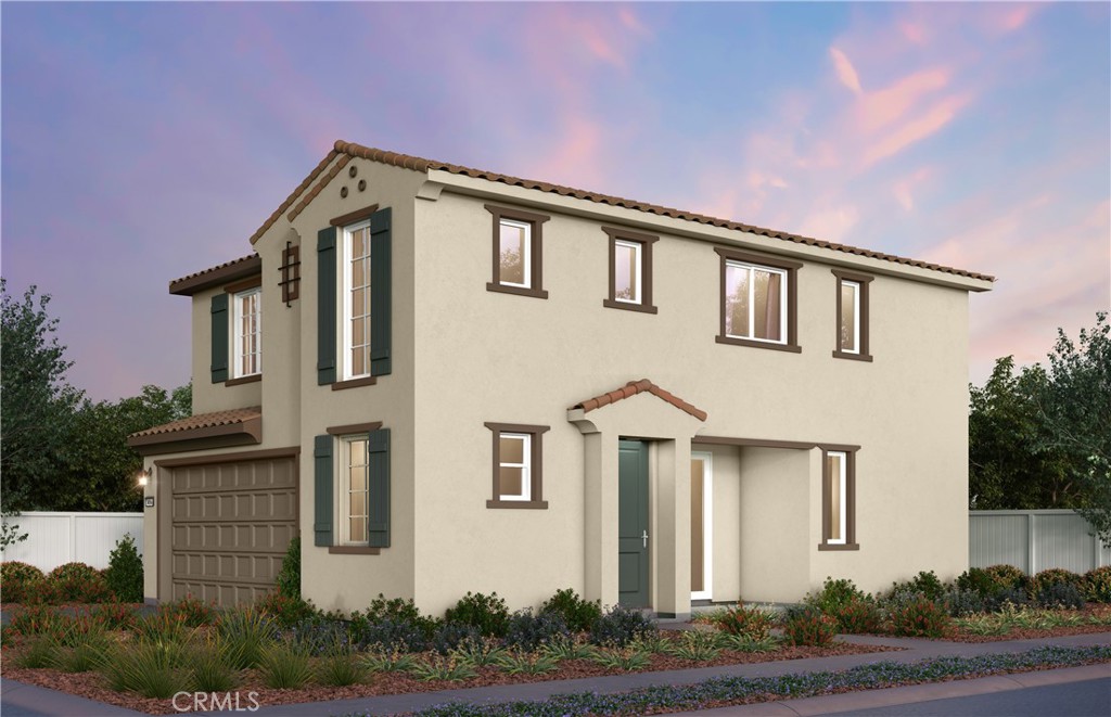 Highly sought after plan 2 home in the gorgeous Wildflower Acres by Pulte Homes. This home is located close to shopping, restaurants, and entertainment. Be the first to own a stunning Pulte Home in Ontario Ranch.
-Maple shaker cabinets
-Built in recycle bin in kitchen
-Quartz counters
-Upgraded bath faucets
-Ceiling fan pre-wires
-Upgraded tile floors