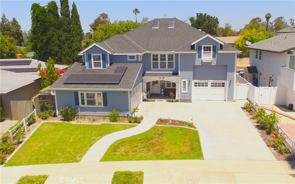 Experience the classic luxury of a custom-designed and custom-built home, Perfect for the buyer seeking upscale quality and warm, spacious design. Plus an extremely rare, full-size RV garage with built-in cabinetry, perfect for your adventures in lifestyle travel. Completely rebuilt from the ground up in 2006, this home excels in every aspect. Beautifully designed, approximately 4155 sqft home on a spacious 9450 sqft lot. Fully-owned solar electric system. Fabulous kitchen with granite counters, gas cooktop, dual ovens, dual sinks, and a walk-in pantry - adjacent to a bright, sunny breakfast room with built-in shelves and cabinets and a large flex room. Warm and friendly family room featuring a direct vent, temperature controlled fireplace. Large flex room open to the family room and kitchen The formal living room with fireplace could easily be a second wonderful family room. Four spacious bedrooms, 2 primary bedrooms including one downstairs. Ideal floorplan for potential multi-generational living. Upstairs primary bedroom features His & Hers closets. Two large secondary bedrooms upstairs with a convenient Jack & Jill bathroom. Huge loft and spacious catwalk with built-in cabinets. Dual-zoned heating and air conditioning plus whole-house attic fan, dual-zoned tankless water heaters, two laundry areas upstairs and down. Gigantic walk-up attic with approximately 700 square feet of storage area. You'll love the entertainers' back yard with sparkling pool and spa, outdoor kitchen including bbq, grill, fridge, and sink with hot & cold water. No HOA fees, low property tax rate, and no Mello-Roos assessment. Outstanding Saddleback Valley Unified schools including Mission Viejo High School.
This home can be your forever paradise . . .welcome home !!!