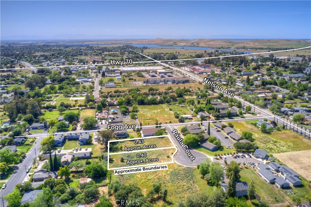 Oroville, California – Multi-Unit Land Opportunity
Two side-by-side undeveloped lots totaling 0.83 acres available just a few blocks from Highway 70, providing quick and convenient access to town. Located near Home Depot, Starbucks, and established Recreational Activities and Parks , these parcels are ideally suited for multi-unit residential development.
Lot sizes are approximately 0.40 acres and 0.43 acres, offering a combined footprint with ample space for duplexes, fourplexes, or small apartment buildings (buyer to verify zoning and development potential with the city).
Whether you're an investor looking to expand your portfolio or a developer seeking a project in a growing area, this is a prime opportunity in a high-demand rental market.