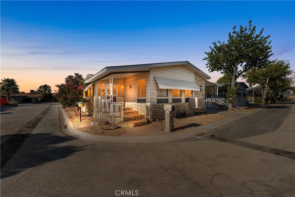 Welcome to this beautifully maintained manufactured home located in the quiet and well-managed Californian Mobile Home Park—one of Lancaster’s most desirable 55+ communities. This spacious 2-bedroom, 2-bath home offers approximately 1,536 sq. ft. of comfortable living space, perfect for relaxed desert living.
Step inside to find a bright and airy open floor plan with a large living room, dining area with built-in cabinetry, and a functional kitchen featuring ample counter space and cabinetry. The primary suite includes an en-suite bathroom and a large closet, while the second bedroom.
Additional features include a covered carport, indoor laundry room, storage shed, and a covered front porch—perfect for enjoying your morning coffee or evening breeze. The community offers resort-style amenities such as a sparkling swimming pool, spa, clubhouse, and regularly scheduled social activities.
Conveniently located near shopping, dining, and medical facilities, this home combines comfort, and community.
Schedule your showing today!