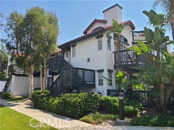 Beautiful Upper Condo with 3 Bedrooms and 2 Full Bathrooms. Upgraded Kitchen with Granite Counters and Stainless Steel Appliances. Custom Paint throughout. Upper Bedroom has wood flooring and it has a balcony. This unit has two balconies to enjoy! Great location in the back of the development which is very quiet and peaceful. Stackable Washer and Dryer included as well as a refrigerator. Close to pool and tot lot. Great School District, close to shopping and dining.