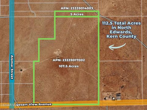 Photo of 0 Desert View Avenue, North Edwards, CA 93523 (MLS # 226002033)
