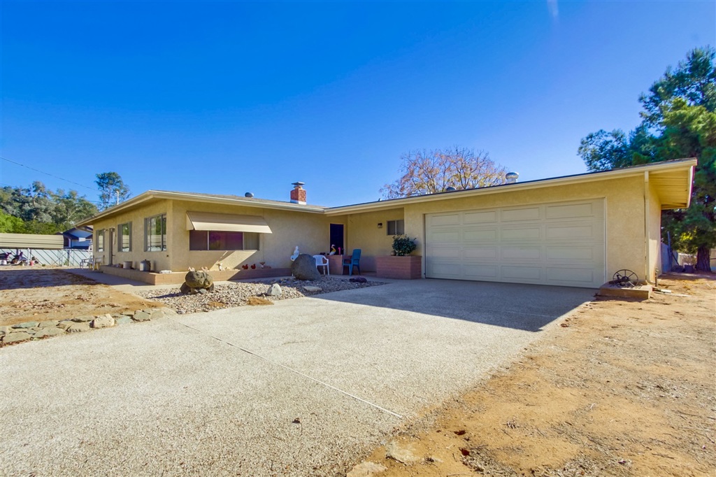 Location, Location, Location! Looking for property! This 3 bedroom 2 bath spacious Eucalyptus Hills home situated on a large usable 1 acre lot. Open floor plan with a huge family room with gorgeous wood beam ceilings. Large living room with fireplace. 2 car garage with room for RV and all of your vehicles. The home has been well cared for and just needs updating. Neighborhoods: Eucalyptus Hills Equipment: Garage Door Opener, Range/Oven Other Fees: 0 Sewer: Septic Installed Topography: LL