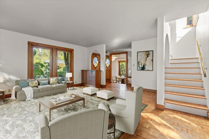 Welcome to 114 Sutphen street, a lovely Santa Cruz home that blends character with convenience. Set just off Pasatiempo Drive, the property offers an easy commute while keeping you close to everything the coast has to offer. Santa Cruz living means a mix of laid-back charm & everyday practicality-minutes from beaches, the Boardwalk, downtown, shopping, Back-Nine restaurant, the harbor, & UCSC, this is a TEN, yet tucked in a very friendly neighborhood near the renowned Pasatiempo Golf course. With unique design touches like stained glass windows, spacious suites, and inviting outdoor areas, this home has a warm personality that stands out. Whether you're relaxing on the wraparound deck, enjoying the koi pond in the backyard with water-fall feature, hoping in the hot tub, or taking a short drive into town, this is a place designed for comfort & connection. Come take a look.