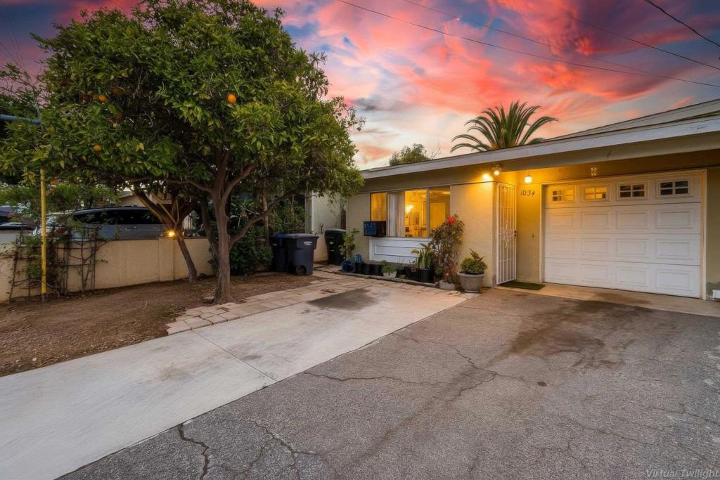 Twin home. No HOA & No Mello Roos. 2 homes separated with a common garage wall. Tile floors, A large front yard and a spacious backyard.