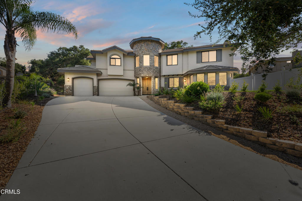 Modern elegance meets timeless estate living in the prestigious, gated community of Kepoa Estates.Set on an expansive 44,431-square-foot lot and offering over 4,500 square feet of fully renovated living space, this distinguished six-bedroom, four-and-a-half-bath residence effortlessly blends contemporary design with refined comfort.A dramatic double-door entry opens into a grand foyer, where soaring ceilings and a sweeping staircase with soft sensor lighting set the tone for the home's elevated aesthetic. Wide-plank faux white oak flooring flows throughout, leading into bright, open living and dining spaces designed for both everyday living and sophisticated entertaining. At the heart of the home lies a stunning chef's kitchen, appointed with a large waterfall quartz island, custom white oak cabinetry with soft-close pull-out drawers, a walk-in butler's pantry, and top-of-the-line Thermador appliances.Upstairs, the expansive primary suite is a private retreat, filled with natural light from oversized windows and a serene private balcony, the perfect place to enjoy morning coffee with hillside views. A striking chandelier anchors the room, while two spacious walk-in closets offer custom storage solutions. The spa-like en-suite bath features dual vanities, a makeup station, a walk-in shower, and a large soaking tub, ideal for unwinding in comfort and style.Also on the upper level are two generously sized bedrooms joined by a beautifully appointed Jack-and-Jill bathroom, along with a third bedroom that enjoys easy access to a full hallway bath, perfect for guests or family members seeking their own space. A versatile den completes the upstairs layout, ideal as a home office, reading room, creative studio, or an additional guest suite.The backyard offers endless potential for luxurious outdoor living, with ample space to add a pool, garden, or custom play area. A built-in BBQ and spacious patio are already in place, perfect for al fresco dining and entertaining under the stars.This exceptional home also features a finished three-car garage with new epoxy flooring, designer lighting fixtures throughout, and an abundance of natural light thanks to strategically placed windows. Surrounded by hillside tranquility and mature landscaping, the property offers privacy, elegance, and a sense of peaceful retreat.Just minutes from boutique shopping, fine dining, and top-rated schools, this fully reimagined estate is a rare opportunity to enjoy.