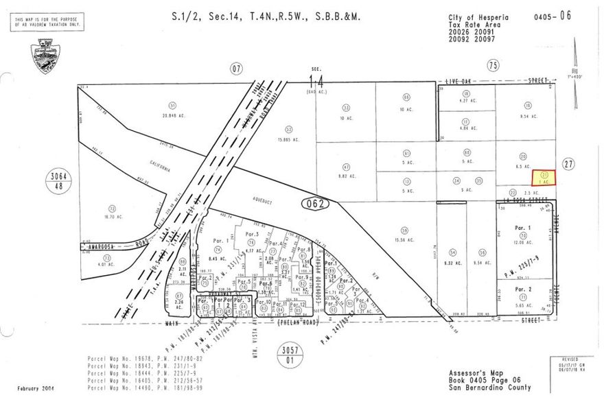 ±1 acres of residential land for sale on Fuentes Rd in Hesperia; APN: 0405-062-21. Zoned Low Density Residential (LDR) under the Freeway Corridor Specific Plan, which permits small lot subdivisions, condominiums, and town homes with a gross residential density range of 2-8 dwelling units per acre. All utilities available. Nearby amenities to future residents include Walmart, ALDI, Hesperia Community Park, Topaz Elementary, and Hesperia High School. Just north of Main St, this site is conveniently located adjacent to Interstate 15 for quick commutes to the greater Inland Empire and Las Vegas. This site is also in proximity to Brightline West’s Hesperia Commuter Station, a high speed rail connecting Rancho Cucamonga to Las Vegas that will offer several trains each day traversing the Cajon Pass in 20 minutes. Brightline West has already broken ground on their Las Vegas Station and plans on being fully operational by 2028. Buyer to verify all information contained herein. Agent and their representatives are not responsible for the accuracy of these claims