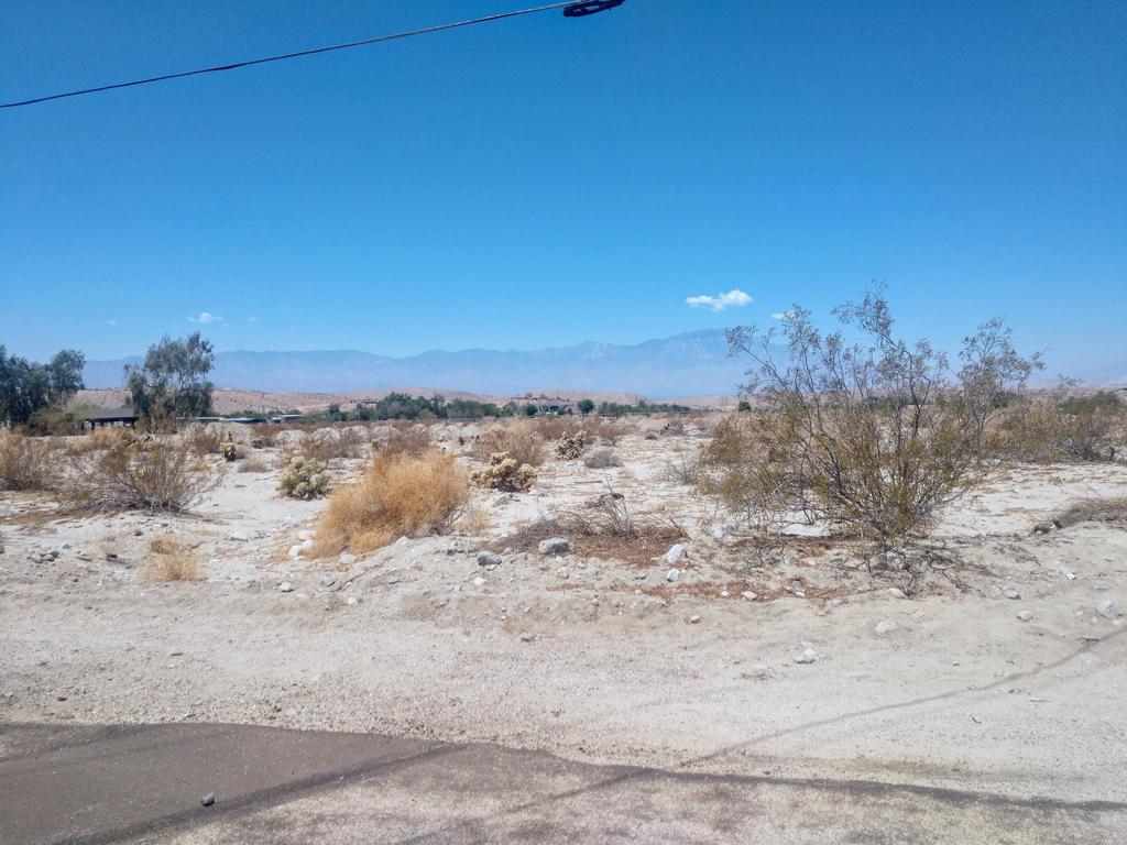 Excellent Opportunity to build on over 3 Acres. Zoned for Primary Residence and 2 ADU's/Casitas. County Land Boarders Desert Hots Springs and Indio Hills. Utilities available. Electric above and water near by. Located 1.8 miles from Indio Hills Community Center. (Buyer may call County and City to determine W-2 zoning usage). Land has been in the Family for many years. Being sold by the heirs from the inheritance. Don't miss this chance! Hiking Trails and Mountain Views Abound!