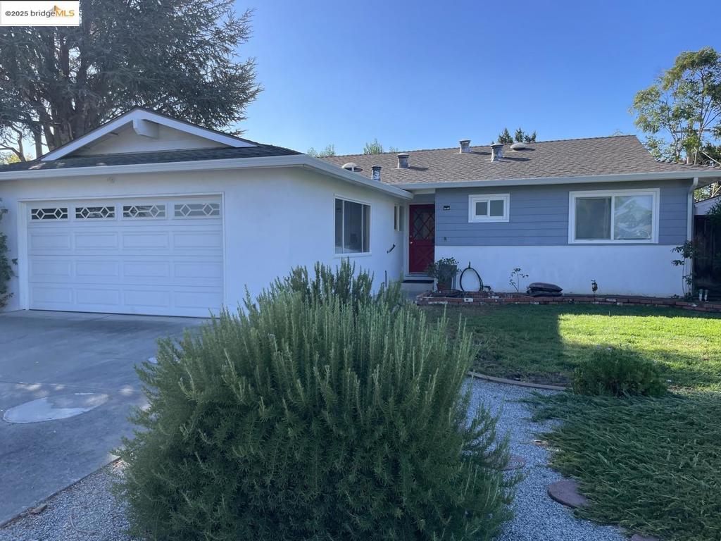 Home includes roof solar panels and an 5 X 8 storage shed. New interior paint, refinished floors, remodeled kitchen including new sink, fixtures, granite countertop and laminate floor.
