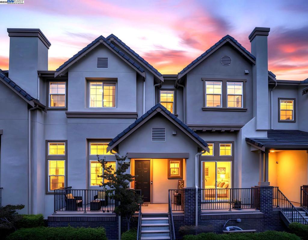 Beautifully upgraded NORTHWEST-facing townhouse-style home in the highly desirable Pacific Terrace community! Freshly painted and filled with natural light, this inviting residence offers flexible living with both living and family rooms, a stylish kitchen with an island, pantry, sleek countertops, new backsplash, and stainless steel appliances including a brand-new oven and water heater. Upstairs, the primary suite features his-and-hers closets, dual vanities, and a spa-like bath, with laundry conveniently nearby. Additional smart upgrades include recessed lighting, high ceilings, thermostats, a water leak detector, a new water heater, and a cozy fireplace, while the two-car parallel garage provides ample storage. Enjoy resort-style amenities such as a sparkling pool, clubhouse, and playgrounds, and benefit from an ideal location near top-rated schools, shopping, dining, and the UC BART,with the new East Entrance opening soon,making this the perfect blend of comfort, convenience, and lifestyle.