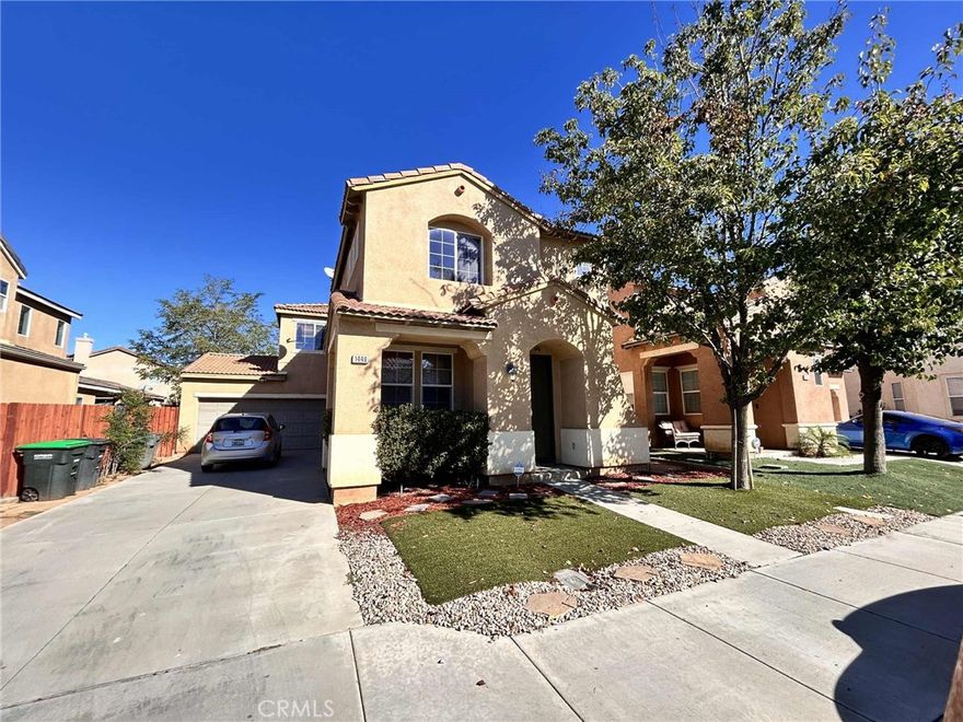 New Paint, new flooring in downstair kitchen and bath will be installed. new synthetic grass in front and back.