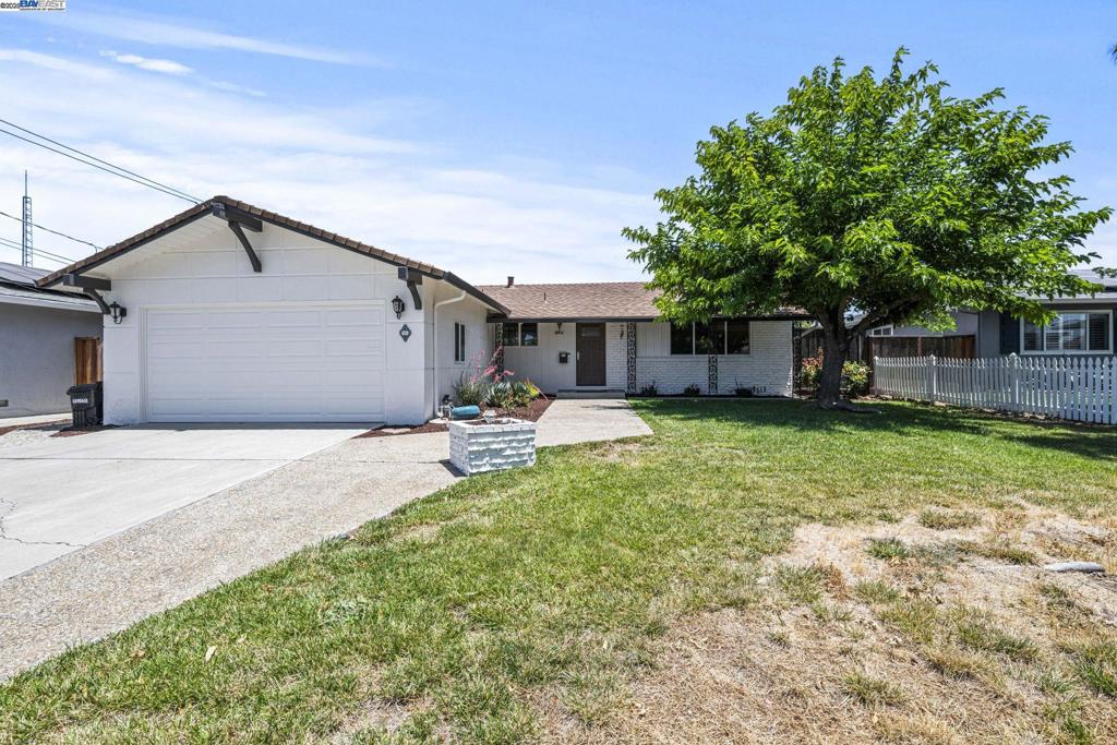 Welcome to 864 Camelia Drive, a beautifully updated 3-bedroom, 2-bathroom home located in one of Livermore’s most sought-after neighborhoods. This single-story gem features durable LVP flooring throughout the main living areas, brand new carpet in all bedrooms, and an open concept kitchen with a stunning waterfall island, skylight, and sleek stainless steel appliances. The kitchen and bathrooms have been tastefully updated to suit today’s modern lifestyle. Step outside to a private backyard oasis featuring a spacious deck that’s ideal for entertaining, dining al fresco, or simply relaxing under the sun. Additional features include a versatile bonus room in the garage, perfect for a home office, gym, or creative studio. EV charger included in the sale. This home is perfectly situated within a walkable path to schools from kindergarten all the way through high school, making it ideal for growing families. Conveniently located near top-rated schools, parks, wineries, and downtown Livermore, this home blends comfort, style, and functionality. Don’t miss this move-in ready opportunity in the heart of Livermore!