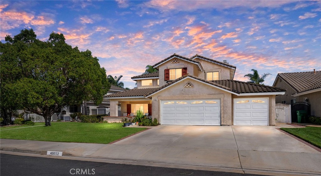 WONDERFUL Two-Story Home in the HIGHLY DESIRABLE "Murrieta Oaks" Neighborhood with AWARD-WINNING Schools!! Situated on a LARGE LOT giving you PLENTY of SPACE for the Kids to Play!! Welcome to this Family Community with LOW LOW Taxes, NO SOLAR Package to Assume and NO HOA FEES * * Enjoy this SPACIOUS Floor-Plan Offering 2692sqft with 5 LARGE Bedrooms and 3 FULL Bathrooms * * This MODEL has a MAIN FLOOR BEDROOM and FULL BATHROOM Downstairs * * Formal Living Room and Formal Dining Room is PERFECT for Family Gatherings with HIGH VOLUME Cathedral Ceilings * * ISLAND Kitchen with Lots of Counter Space, In-Kitchen Dining Area, PLENTY OF CABINETS, Built-In Bill-Pay Center and WALK-IN Pantry * * Great Family Room with Cozy Fireplace * * EXTRA LARGE Backyard with a Wrap Around Patio Deck, Raised Garden Planter and Lots of Grass for the Kids to Play -OR- ADD YOUR CUSTOM POOL * * UPGRADES Include a NEW Water Heater, NEWER AC UNIT & Insulation, NEW PEX PLUMBING and Much More * * Spacious Primary Bedroom with LARGE Walk-In Closet -AND- Primary Bathroom with Dual Sinks, GLAM Counter, Walk-In Shower and ROMANTIC Garden Tub * * THREE Additional Nicely Appointed Bedrooms Upstairs * * Beautiful Curb Appeal with Covered Front Porch to Enjoy the Evening Breeze * * OVER-SIZED 3 Car Attached Garage * * Terrific Family Community and Close to Schools, Shopping, Parks, Dining/Restaurants & EZ Freeway Access - SUBMIT ALL OFFERS!!