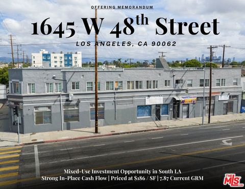 Photo of 1645 W 48th Street, Los Angeles, CA 90062 (MLS # 26684907)