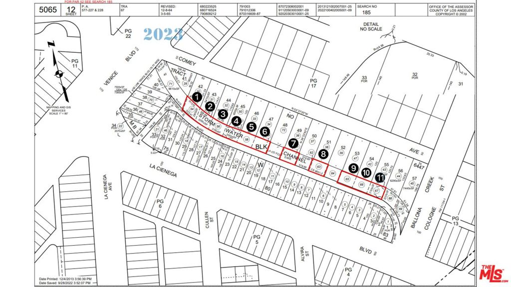 The list price is for just one parking lot. However, it is one of a total of eleven parking lots that are currently available at the same price per lot. All eleven lots are built over the top of a Storm Water Channel. Nearly all of the eleven 11 lots are leased on a MTM basis. Six of the lots are contiguous. Three of the lots are contiguous. The remaining two lots are separate from the others.