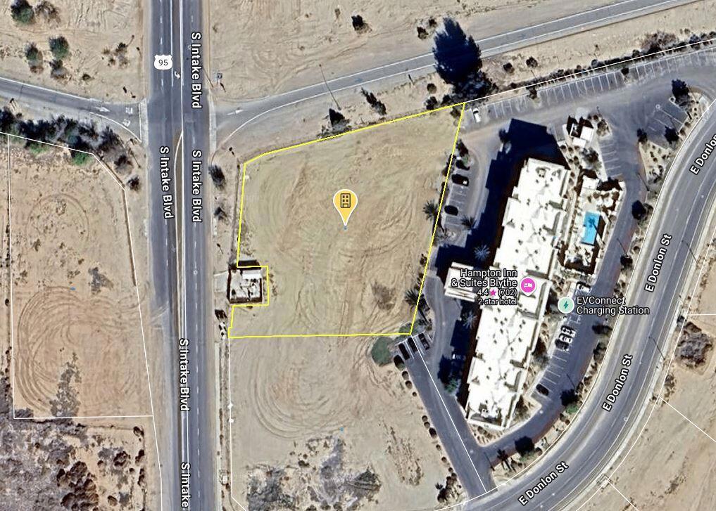 Positioned at the first main offramp entering California from the westbound I-10 Freeway, this unique commercial opportunity offers unmatched visibility and access. Near an established hotel, this spacious lot-- approximately 1.18 acres -- is ready to host your next business venture. With utilities available and General Commercial zoning in place, this parcel is primed for development.Capture the constant flow of traffic from one of the busiest interstate routes in the country. This is the last major stop before crossing into Arizona, making it a strategic location for retail, dining, or service-based businesses. Drivers can spot your signage directly from the freeway, and convenient access ensures you're not just seen--you're reached.