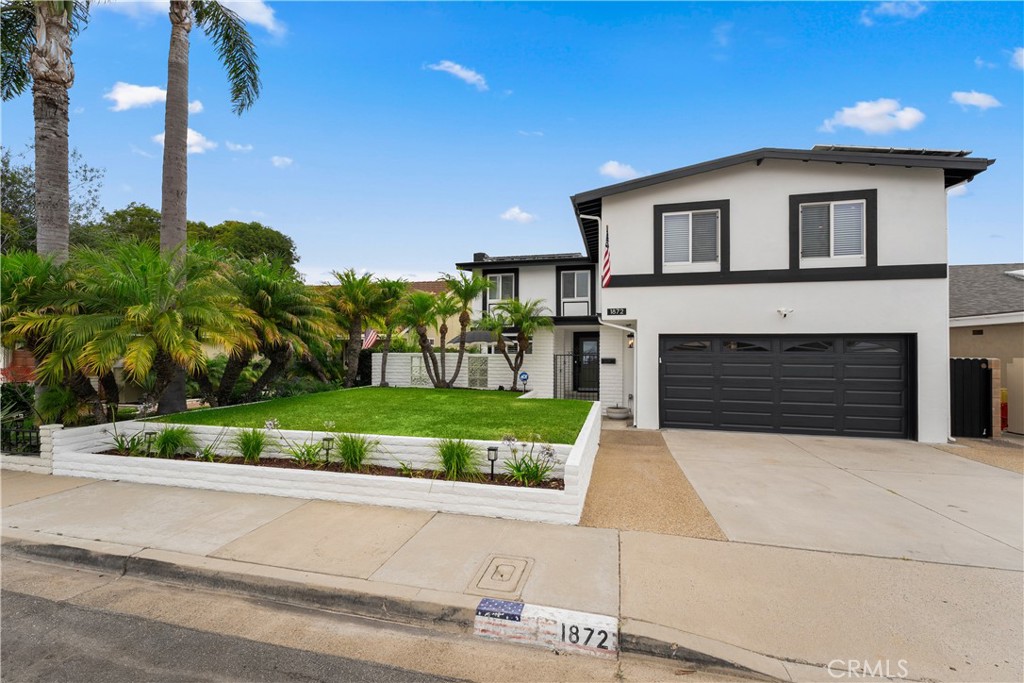 Turnkey Pool Home in Oceanview Park – Just Minutes from the Beach! Welcome to the coastal lifestyle you’ve been dreaming of! Located on a quiet cul-de-sac in the desirable Oceanview Park neighborhood, this beautifully updated 5-bedroom, 4-bath home with a large bonus room sits just steps from a scenic park and only a couple miles from the beach. Set on a spacious 5,000 sq ft lot, the backyard is an entertainer’s dream with a private pool and spa surrounded by plenty of room to relax or host gatherings. Inside, enjoy a light-filled and open floor plan designed to capture cool ocean breezes. The Master bedroom includes a full en-suite bathroom and is located upstairs alongside 3 additional bedrooms. Down the hall, a generous bonus room offers the perfect space for a media room, home office, 5th bedroom, or game room. The home also has owner owned solar panels for extreme savings on the homes utility costs, and brand new pool equipment that can be controlled from your mobile device. Additional highlights include gorgeous curb appeal, an oversized 2-car attached garage, a large park with playground steps from the front door, and a prime location close to top-rated Newport Mesa schools, shopping, dining, freeway access, and the Santa Ana River Trail. This is Southern California living at its best—don’t miss your chance to call it home!