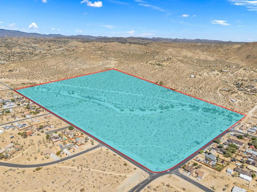 This expansive 78.79-acre parcel sits in a highly strategic location in growing Yucca Valley. With proximity to major retailers such as Walmart, Home Depot, Marshalls, Petco, Panda Express, and Taco Bell, this site offers exceptional potential for commercial, residential, or mixed-use development. Located along Paxton Road and easily accessible via State Highway 62 and State Highway 247, this parcel is ideally positioned for investors, developers, or land bankers seeking a rare large-scale holding in one of Southern California's most active desert markets. Yucca Valley, nestled in the Little San Bernardino Mountains at an elevation of approximately 3,300 feet, is known for its clean air, star-filled skies, and breathtaking desert scenery.  The town's economy is on the rise, with job growth trending upward and future projections exceeding national averages. With ongoing regional development and limited large parcels remaining, this property offers endless potential for both short- and long-term strategies.