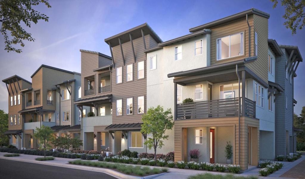 This stunning three-story home offers approximately 2,202 sq. ft. of modern living space with 3 bedrooms, 2.5 baths, and a versatile office. Designed for comfort and convenience, this plan includes a private elevator for easy access to every level. The open-concept layout features a spacious living room, dining area, and a third-floor deck ideal for relaxing or entertaining. The gourmet kitchen boasts elegant shaker-style cabinetry and quartz countertops, complemented by a Whirlpool® stainless steel appliance package with a 36 inch 5-burner built-in gas cooktop with vent hood, 30 inch built-in single oven, built-in microwave with trim kit, and an ENERGY STAR® dishwasher with 1-hour wash cycle. Additional highlights include a 2-car garage and thoughtfully designed finishes throughout.