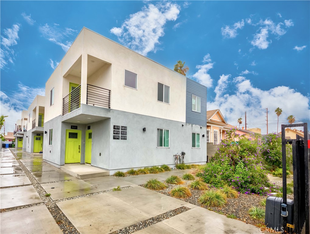 WE ARE PROUD TO PRESENT THIS BEAUTIFUL NEW CONSTRUCTION 6-UNIT LUXURIOUS, CONTEMPORARY TOWNHOME STYLE PROPERTY, BROUGHT TO YOU BY ONE OF LA's MOST REPUTABLE BUILDER. TWO-LEVEL UNITS, THREE SEPARATE BUILDINGS, 3-BEDROOMS 2-BATHS EACH UNIT, ALL UNITS HAVE A MASTER BEDROOM, OPEN FLOOR PLAN, ALL UNITS HAVE APPLIANCES & WASHER AND DRYER, ALL UNITS COME WITH HVAC, CUSTOM KITCHEN CABINETS, QUARTZ COUNTERTOPS, DECORATIVE BACKSPLASH, CUSTOM WINDOW BLINDS THROUGHOUT EACH UNIT, ENERGY SAVING LOW VOLTAGE LED LIGHTING IN ALL UNITS, TOP UNITS COME WITH BALCONIES, GREEN CERTIFIED DROUGHT RESISTANT, WITH AUTOMATIC FIRE SPRINKLERS IN ALL UNITS, ONSITE COVER PARKING FOR ALL UNITS, HIGH RENTAL AREA, 10- MIN DRIVE TO DTLA, AND ALL MAJOR PUBLIC TRANSPORTATION, PROVEN LOCATION + RENTAL MARKET, COME WITH ONE YEAR FIT AND FINISH WARRANTY, THESE INCREDIBLY ATTRACTIVE UNITS ARE NOT SUBJECT TO RENT CONTROL, THESE UNITS ARE EXTREMELY EASY TO BE LEASED OUT! SO ENJOY THE FREEDOM, PROFIT AND PEACE OF MIND THAT COMES COMES WITH HIGH MARKET RENTS WHEN YOU PURCHASE THESE BEAUTIFUL BUILDINGS.