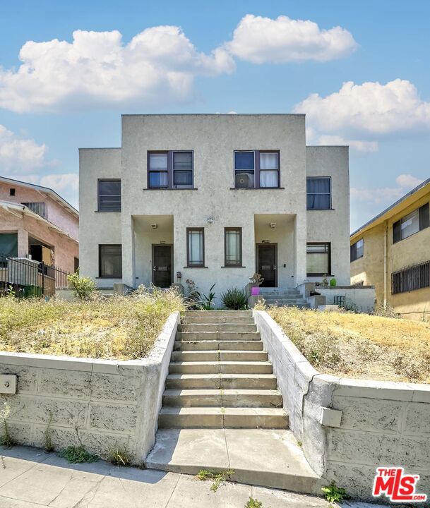 Don't miss this incredible opportunity to own a well-maintained income property in the rapidly developing neighborhood of Boyle Heights. This 4-unit building is ideally situated right across from a peaceful park, offering a serene atmosphere while still being conveniently close to major freeways .Each unit features 1 bed and 1 bath, with spacious interiors measuring 960+ sqft each. One unit has been recently updated with beautiful new wood flooring and is currently vacant, perfect for owner occupancy or immediate rental .The property sits on a generous 6,211 sqft lot, with a 4-car carport located at the rear for ample off-street parking. Whether you're an investor looking to add a solid asset to your portfolio or a buyer seeking multi-unit living, this is a rare chance to own a property with excellent potential in an appreciating area .