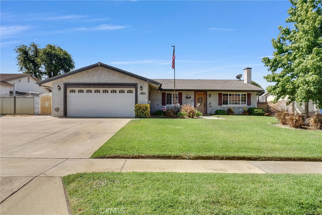 Welcome to 10441 Palo Alto Street! This charming single-story home, located in the highly desirable city of Rancho Cucamonga, has so much to offer.
As you step inside, you’ll be greeted by a cozy living area featuring a warm, inviting fireplace—perfect for relaxing with family or entertaining friends. The living room flows seamlessly into a beautifully updated kitchen, complete with a bright, airy layout, a large center island, and ample cabinetry to meet all your storage needs. This thoughtfully designed home offers four spacious bedrooms, including a generously sized primary suite with a beautifully remodeled en suite bathroom. The secondary bathroom has also been tastefully updated, offering comfort and style throughout. Step outside to a large covered patio overlooking a lush backyard with block walls for added privacy and well-maintained green grass—ideal for outdoor dining, play, or gardening. The expansive side yard provides easy access to the backyard, making it perfect for entertaining or weekend projects. Additional highlights include a 22-panel solar system, helping keep energy costs low, and access to some of the best schools in the area. The home is also conveniently located near shopping centers, restaurants, and local parks—making it the perfect place to call home. Don’t miss out on this incredible opportunity—contact us today to schedule a private tour of this stunning property!