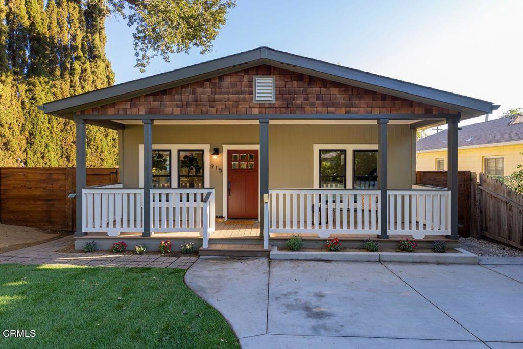 Located on a quiet cul-de-sac surrounded by Valley Oaks, this 4 bedroom 2 bath Craftsman style bungalow has been tastefully updated throughout. New dual pane windows, fresh paint, Energy Star throughout, new landscaping, Engineered Oak floors, new lighting, and a new owned solar system with warranty are just some of great new additions to this home.An impressive brand new kitchen features beautiful white appliances, a breakfast bar and a dining area and easy access to the laundry room. The primary bedroom includes an en-suite bathroom with dual vanity, deep soaking tub, separate shower and a slider leading out to a finished shed with recessed lighting and electrical.As if all that weren't enough, there is a separate, private, legal ADU sporting one bedroom, one bath and 582 Sq. Ft. This unit was updated in the last 5 years and includes newer appliances, mini split, and a bedroom with French doors that lead out to a completely separate and private yard. This unit also comes with a finished shed that would make a great office, studio or yoga room. All a short distance to town, the possibilities are endless.