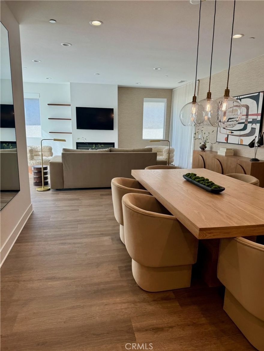 Completed in June 2024, this newly built home  is a modern masterpiece that thoughtfully incorporates the iconic mid-century design elements for which Palm Springs is renowned. Meticulously decorated, the home offers a harmonious blend of chic sophistication and contemporary elegance
The main house offers 2 bedrooms and 2 bathrooms, along with a gourmet kitchen featuring LG appliances and quartz countertops.
Outdoor areas include an 8-person hot tub, fire pit, outdoor cooking and dining space, dog run, and putting green. A detached studio guest house with 1 bathroom provides additional living flexibility.

Located in the guard-gated community of Rio del Sol, the neighborhood is known for its welcoming, inclusive environment that embraces diversity. Community amenities include a lake, heated pool and spa, tennis courts, clubhouse, and dog park. The home is conveniently close to Agua Caliente Casino, restaurants, fitness centers, spas, and major retailers.

As a bonus, this home is offered furnished (per inventory), including 4 TVs providing a convenient option for full-time living or an effortless seasonal retreat. Don’t miss out on this exceptional opportunity.