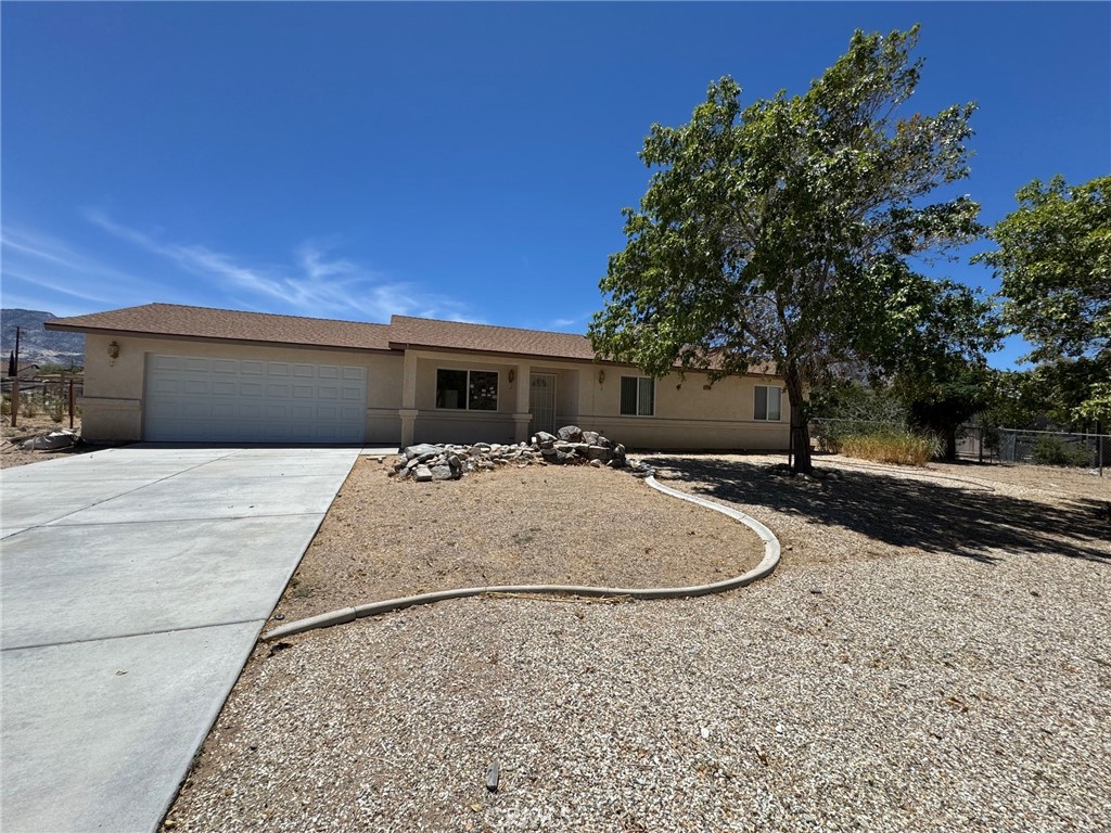 Newer Home in Lucerne Valley!! Built in 2006 3 Bedroom 2 Bathrooms on a Half Acre Lot!!
Nestled on a spacious lot in the heart of Lucerne Valley, 32161 Zircon Road offers the perfect blend of peaceful desert living and wide-open potential. Whether you're looking for a quiet retreat, a starter home, or a smart investment, this charming property is full of opportunity.
Step inside to find a cozy layout filled with natural light, inviting you to relax and make yourself at home. Outside, enjoy panoramic views of the surrounding mountains, star-filled nights, and the kind of serenity that only the high desert can offer.
With room to grow and nature at your doorstep, this property is ideal for anyone seeking space, freedom, and a slower pace.
Come experience the calm and potential of Lucerne Valley living—32161 Zircon Rd is ready to welcome you home.