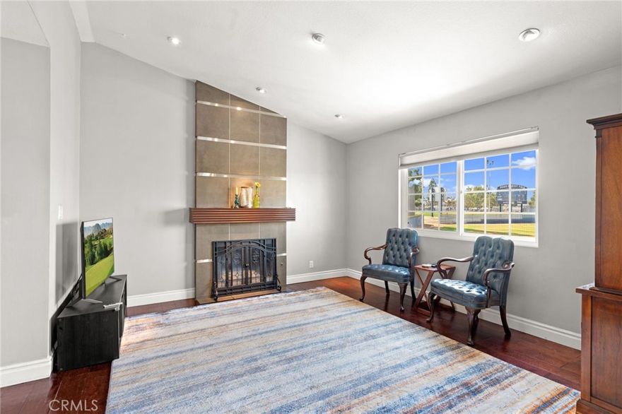 Welcome to one of the most unique homes for sale in the Newport Landing community. This rare carriage unit is one of only three in the entire neighborhood. Meaning it has no shared walls with any neighbors. Adding to its exclusivity, it comes with two full-size garages attached to the home, a true rarity here. Inside, you will find two spacious bedrooms, two full bathrooms, real hardwood flooring, and abundant natural light throughout. The kitchen features granite counters, new appliances, and peaks into the dining room. From the dining room you’ll exit a large sliding door leading to a charming back patio, here you can enjoy an incredible view of the Vanguard College baseball field. Taking the steps down you will find a quaint and maintained backyard space with room for outdoor dining and BBQing. The community offers two pools, two Jacuzzis, lush landscaping, and nightly security sweeps for peace of mind. There are plenty of walking and biking paths, and the location is just unbeatable. Minutes to Hoag Hospital, John Wayne Airport, and a wide selection of excellent shops, restaurants, and activities. Additionally, a short bike ride will take you to the weekly farmers market or OCC. This is not your typical condo, flagship unit opportunities like this do not come around often.