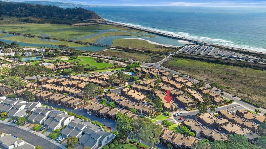Steps from Torrey Pines State Beach with panoramic ocean views, this extensively renovated Sea Point townhome delivers the best of coastal living. Surfing, trails, dining, and Del Mar Village are all just minutes from your door. Inside, a fully redesigned layout pairs open living spaces with high-end finishes throughout. The chef’s kitchen features built-in Miele appliances and custom cabinetry. Each bathroom is outfitted with premium fixtures by Duravit and Grohe, imported from Germany for a level of quality rarely found. Heated floors run through all bathrooms and the entire lower level for year-round comfort. The top floor serves as a private retreat with a spa-style jetted tub and a seamless ocean-view suite. From the elevated tub, you can unwind with a glass of wine or champagne while watching the sun set over the Pacific. Two flexible bonus rooms provide options for an office, gym, or guest space. Additional upgrades include a reinforced structural beam, UV-protective dual-pane windows, Meshtec security screens, and a rare extended driveway. Sea Point residents enjoy resort-style amenities including two pools and spas, lighted tennis courts, a four-acre private park with walking trails and play areas, a clubhouse, and on-site management.