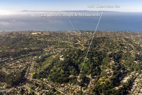 Tiny photo for 1421 Clearview Road, Santa Barbara, CA 93101 (MLS # V1-36214)