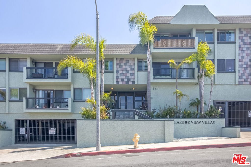 This bright, one bedroom, one bath home in San Pedro's Harbor View Villa has a simple, open layout that's easy to enjoy. The kitchen has granite counters, a pullout pantry, gas stove, built-in microwave, dishwasher, and plenty of cabinets, flowing straight into the living and dining areas. Dual-pane windows and plantation shutters let in lots of light and frame views of snowcapped mountains, Long Beach, and the LA Harbor on clear days you can even see down the coast to Dana Point from the shared deck. The bedroom has mirrored closet doors, and there's a IN-UNIT LAUNDRY . The Homeowners Association (HOA) fee covers maintenance, water, gas, and trash removal services. You also get 2 ASSIGNED PARKING SPACES (NO TANDEM) in the secure, gated garage. Best of all, you have total privacy with NO NEIGHBORS ABOVE OR BELOW, making this a peaceful, move-in ready home with amazing views.