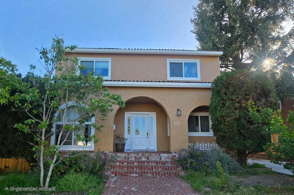 Freshly painted inside & out and featuring brand-new carpeting. This sun-kissed Mediterranean house at 131 Hazel Ave in Millbrae delivers five bedrooms, 3.5 baths and an effortless blend of vintage warmth and modern comfort. The main floor hosts one of two primary bedrooms with en-suite bath, formal living room that flows into a dining area and an updated half bathroom. The large family room features vaulted ceilings and opens up to your very own spacious private gated garden and yard ideal for fun barbecues and entertaining. The chef-inspired kitchen includes ss appliances and a large walk-in pantry, and for your convenience, the laundry area is also located in the main house. The upper level features the second primary bedroom with a walk-in closet and en-suite bathroom. Three additional bedrooms and a renovated bathroom complete the space. The house is equipped with energy-saving solar panels and an EV-charging plug. This home enjoys a prime location just minutes from top rated schools, parks, downtown Millbrae, dining, and shopping. Enjoy easy commute to San Francisco and the South Bay via Hwys 101 and 280. Conveniently close to BART, Caltrain, and public transportation. This is a rare find in one of the Bay Area's most sought-after neighborhoods. Welcome to your new home!