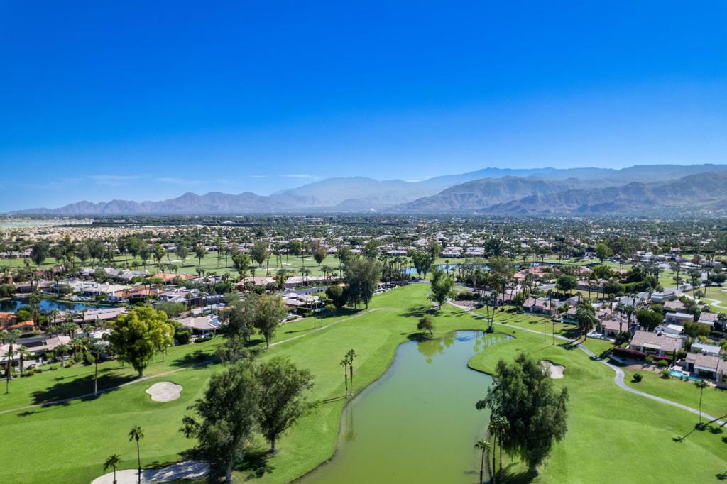 Stunning Multiple Arnold Palmer Fairway, Lake and Mountain Views from this 1/3 Acre lot in coveted Fairway Estates at Mission Hills Country Club. This spectacular lot allows for multiple options for building and allows for stunning views from both indoor and outdoor living areas. Seller has conceptual plans available that would include a lower level with additional garage spaces for a total of 7 garage spaces and approximately 6800 square feet of living space. Conceptual plans have been discussed and the design is based on the planning department guidelines with the City of Rancho Mirage. Buyer to verify any potential for building on the lot - ready for your new desert home.